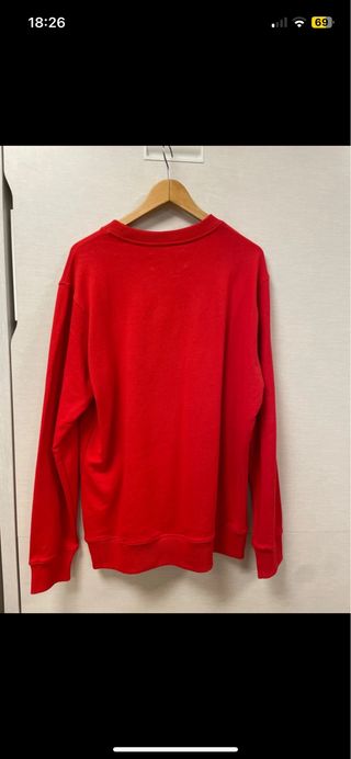 Sudadera Calvin Klein Jeans Roja