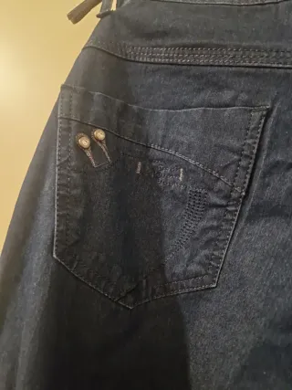 Vaqueros pitillo Youline azul Talla M