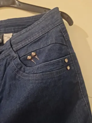 Vaqueros pitillo Youline azul Talla M