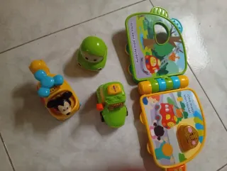 Juguetes VTech Mickey y coche bombero tu tu