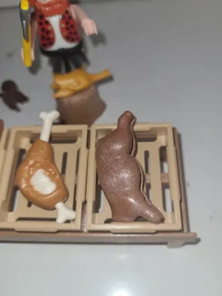 Lote 38. Carnicero playmobil