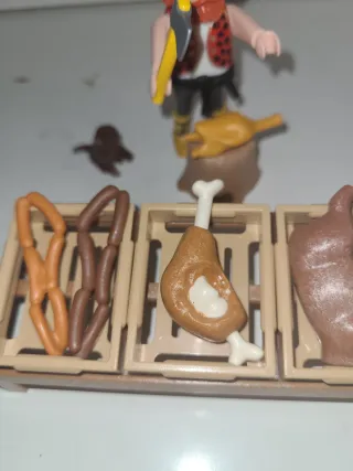 Lote 38. Carnicero playmobil