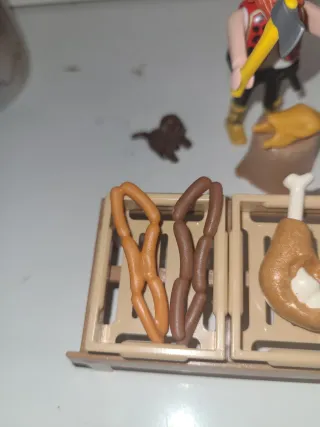 Lote 38. Carnicero playmobil