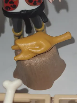 Lote 38. Carnicero playmobil