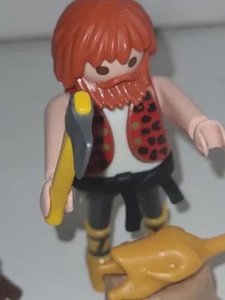 Lote 38. Carnicero playmobil