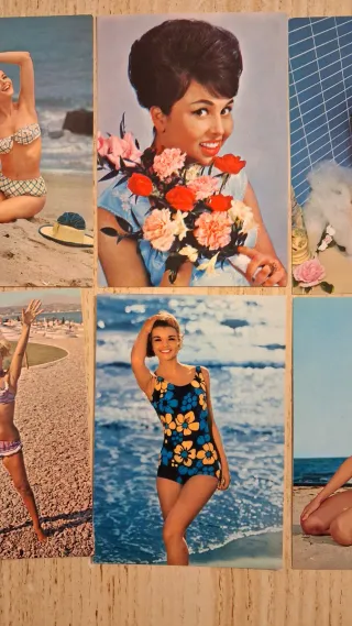 Cartoline Pin up vintage