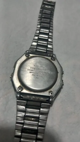 Orologio Casio A158W Acciaio Inox