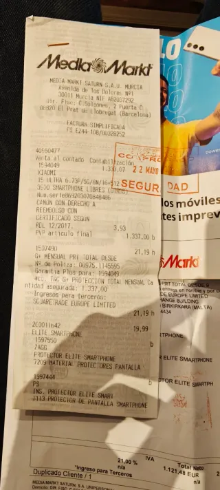 Xiaomi 15 Ultra 512GB Negro