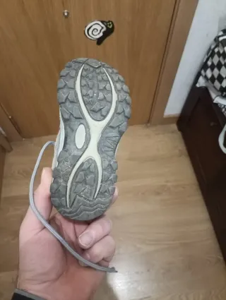 Botas Montaña Niño Gris/Rojo