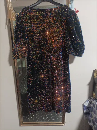 Vestido de fiesta lentejuelas