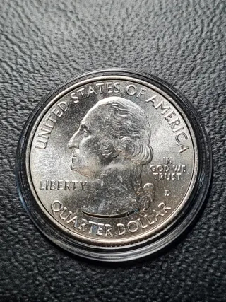 Cuarto de Dólar 2020 Murcielago