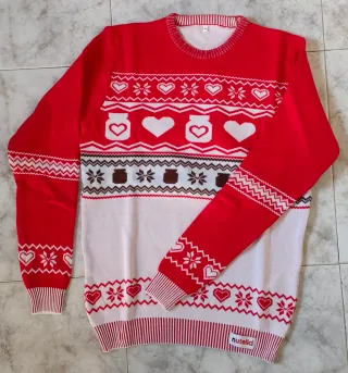 Jersey Navidad Nutella Talla M y L
