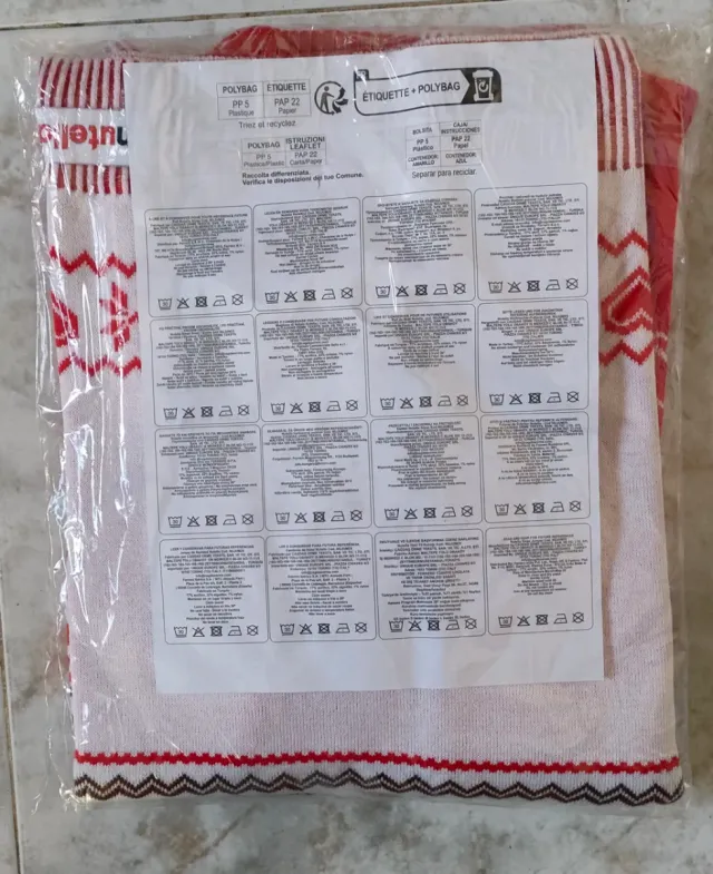 Maglione di Natale Nutella Taglia M e L