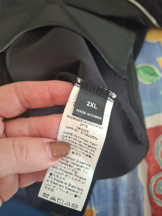 Vestido polipiel negro