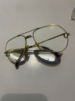 Gafas Cartier Doradas Aviador