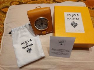 Sveglia da viaggio Acqua di Parma in argento