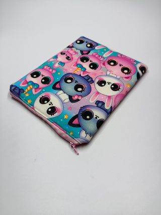 Funda para libro o Ebook con diseño kawaii