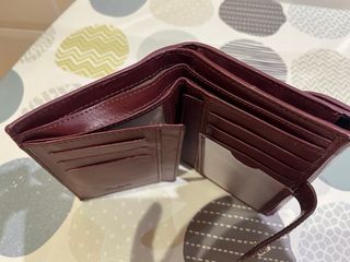 Cartera Pierre Cardin granate mujer sin estrenar