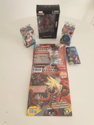 Action figure Deadpool Marvel Legends + giochi