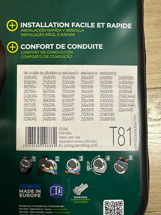 Cadena de Nieve Textil FEU VERT T81