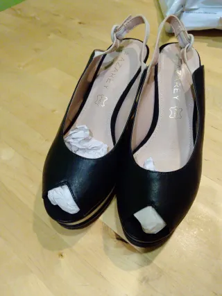 Zapatos de tacón AZAREY negros talla 39