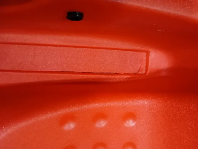 Trineo Decathlon Rojo