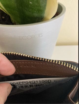 Portafoglio con portachiavi Pollini