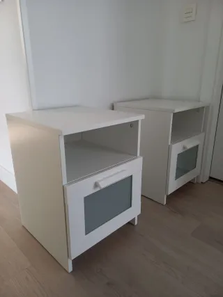 2 Comodini Bianchi IKEA