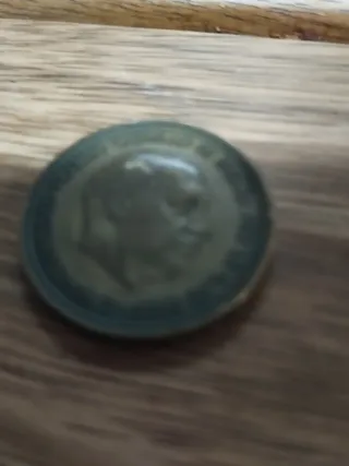 Moneda Antigua 2.50 Pts