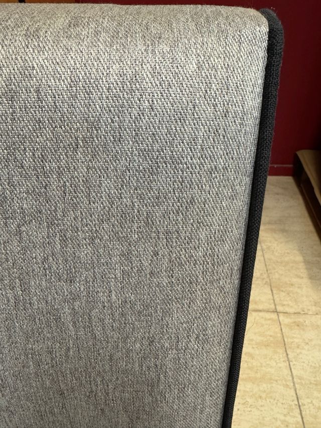 Coppia di sedie da pranzo grigie