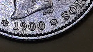 1 Peseta 1900.Alfonso ,XII