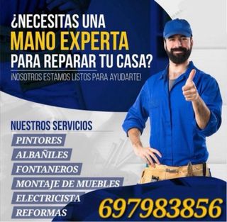 Albañil electricista pintor fontanero alicatado