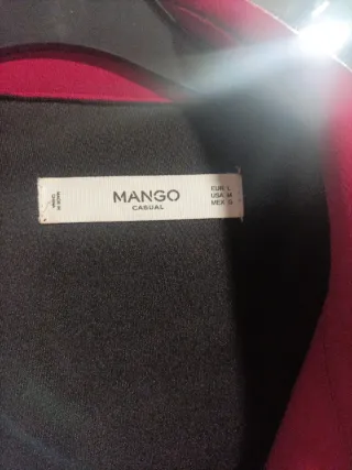 Cazadora ante Mango Roja Talla M