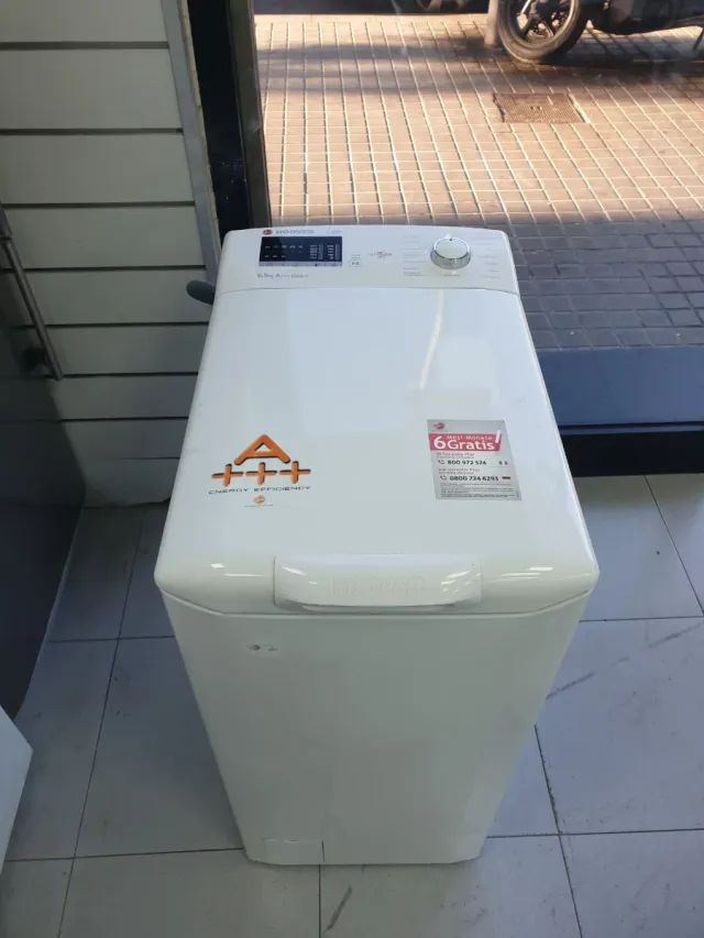 Lavadora Hoover Carga Superior 6.5kg con garantía