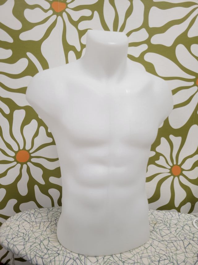 Manichino busto uomo realistico