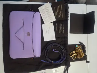 Moynat Pochette Catena Pelle Agnello