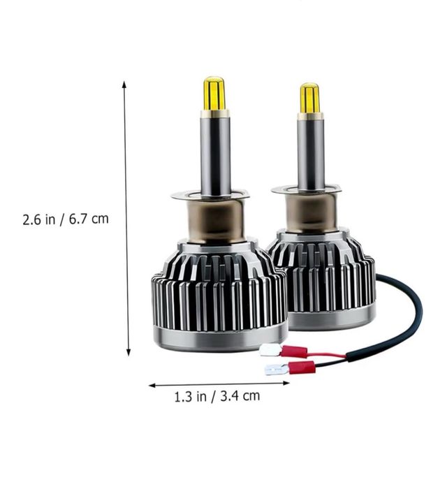 NUOVO! Set 2 luci LED H1 con ventilazione nuovi