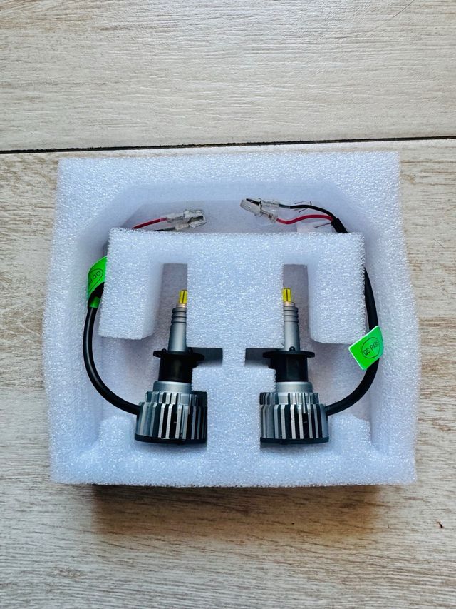 NUOVO! Set 2 luci LED H1 con ventilazione nuovi