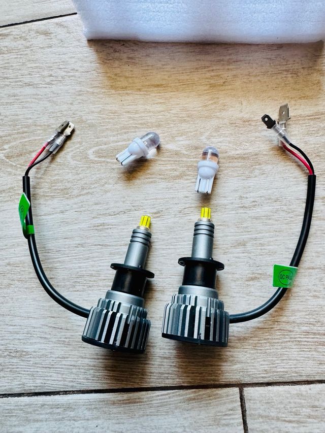 NUOVO! Set 2 luci LED H1 con ventilazione nuovi