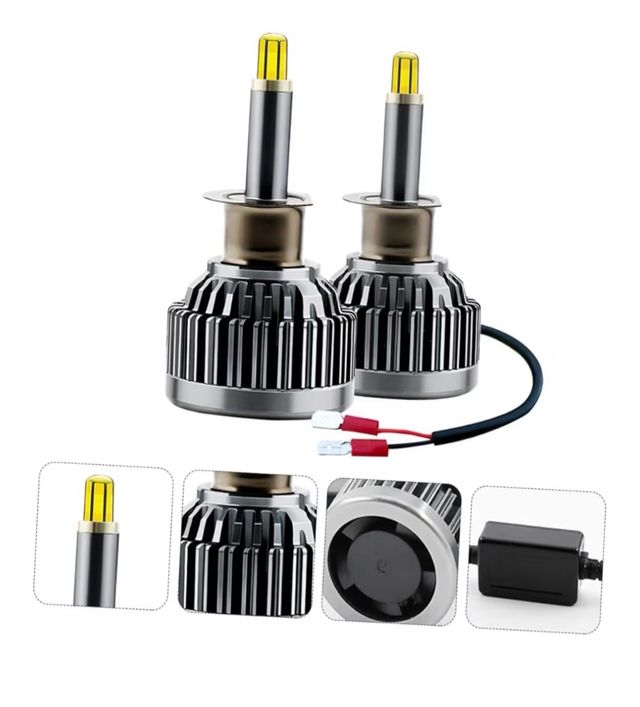 NUOVO! Set 2 luci LED H1 con ventilazione nuovi
