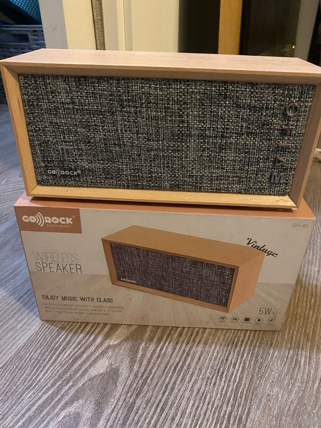 Altavoz Bluetooth GO)) ROCK Vintage GR-45