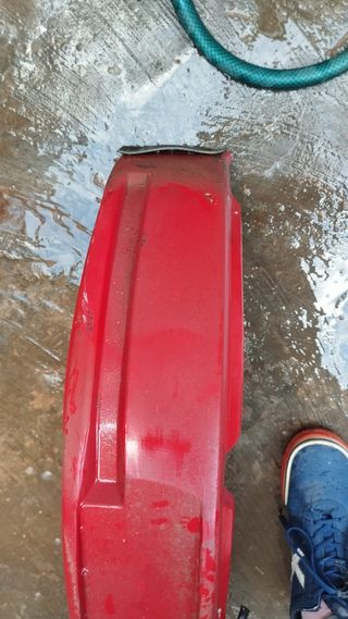 Guardabarros Trasero Derbi Variant Rojo