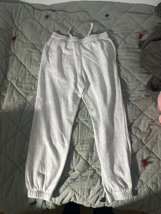 Pantalón de chándal gris talla S