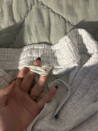 Pantalón de chándal gris talla S