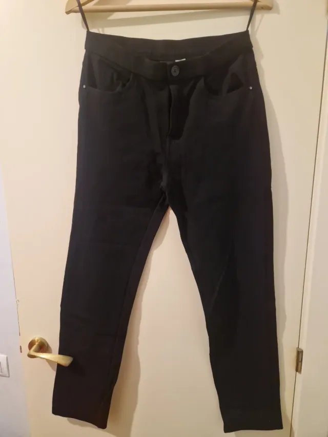 Pantalón pitillo negro Youline