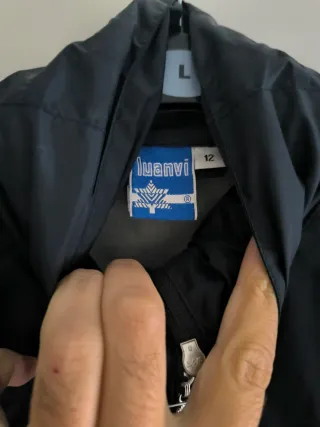 Cortavientos Luanvi Hombre Negro