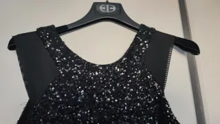 Abito  paillettes nero
