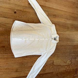 Camisa Inextenso blanca lunares