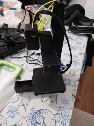 Impresora 3D K10 Negra y Amarilla