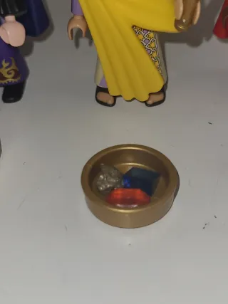 Lote 51. Reyes Magos Playmobil